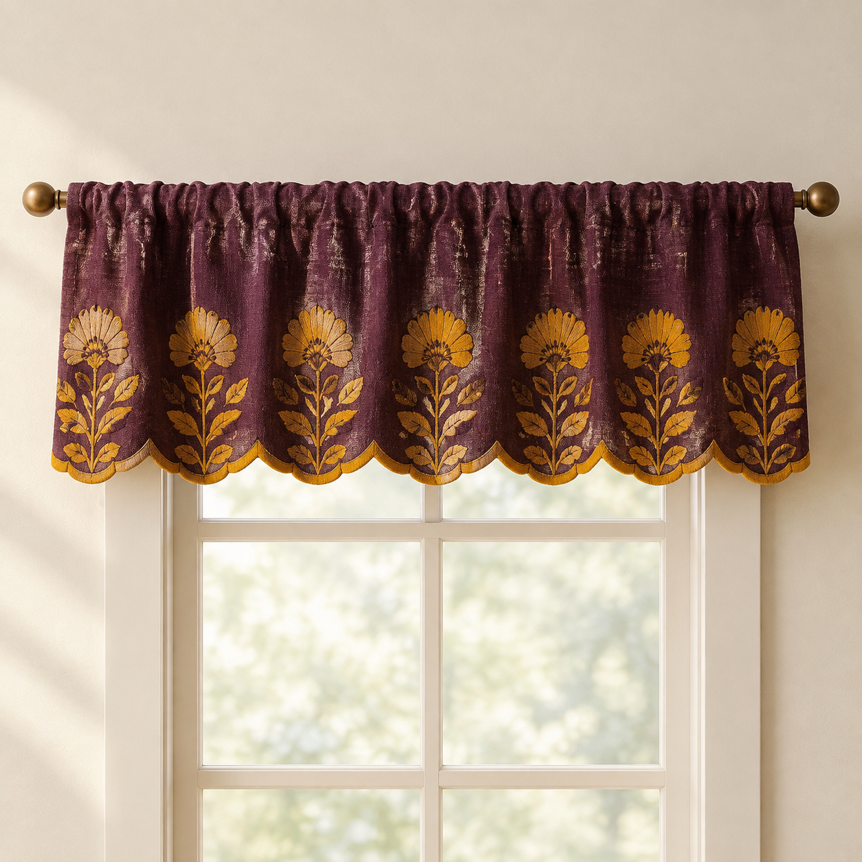 Sunday Window Valance